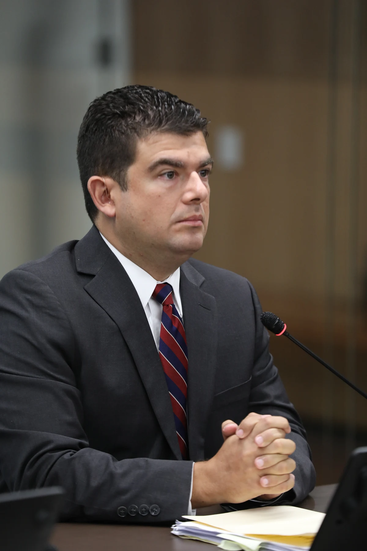 Archivo: Álvaro Ramos Chaves durante una audiencia legislativa el 14 de marzo de 2023.