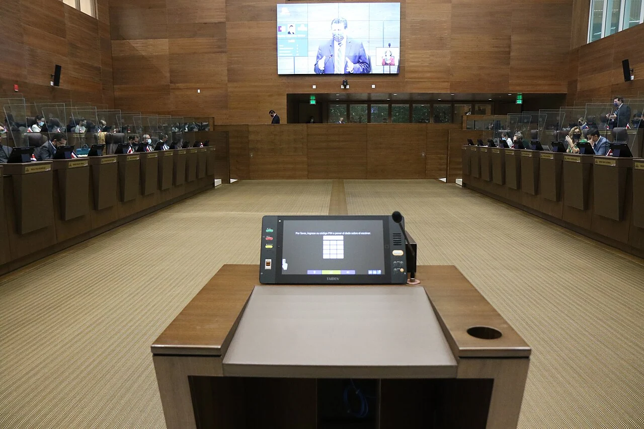 Archivo: plenario de la Asamblea Legislativa, 28 de septiembre de 2021. No muestra la asistencia ni las ausencias del 28 de abril de 2026.