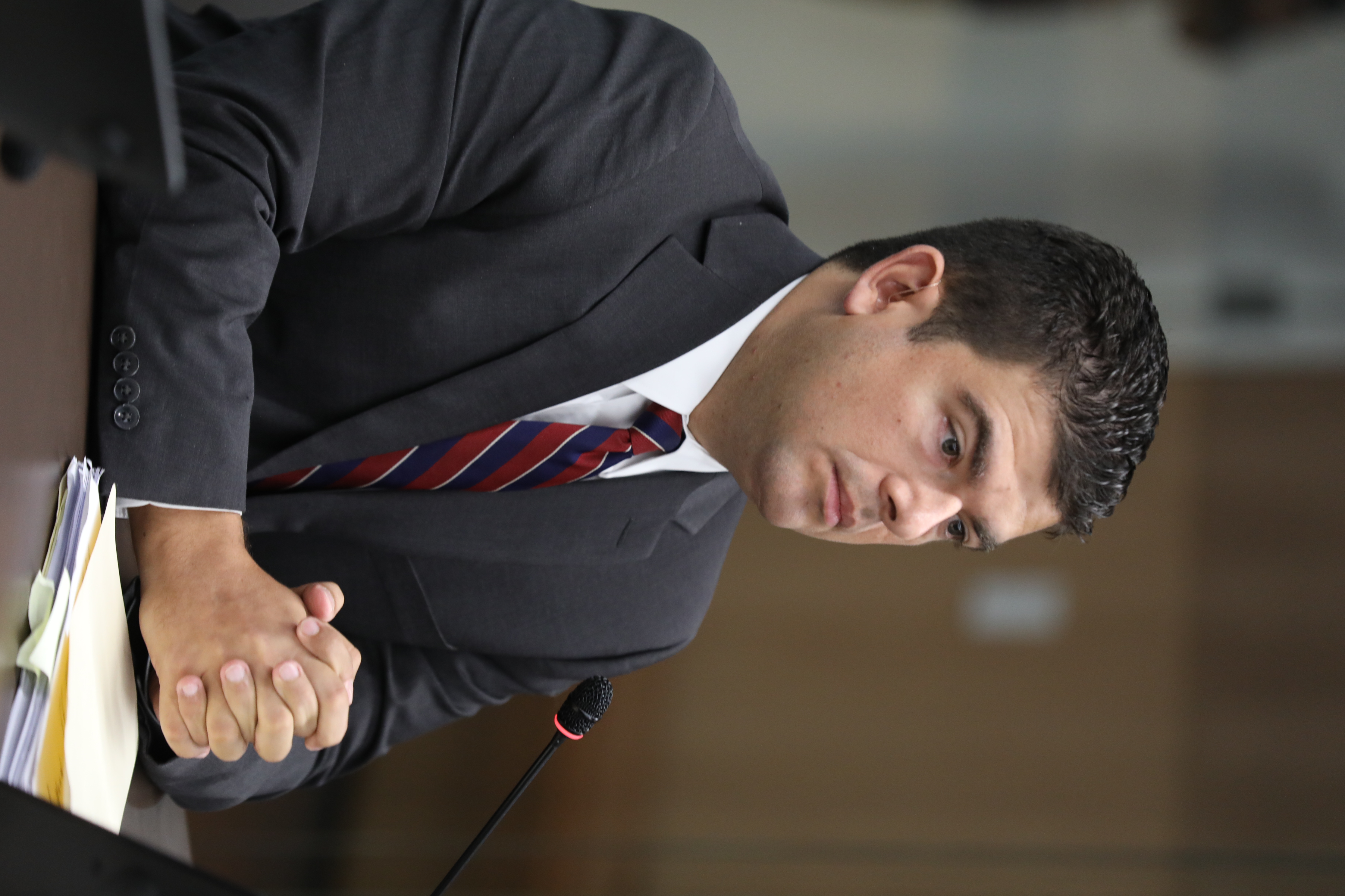 Álvaro Ramos durante una audiencia legislativa, el 14 de marzo de 2023. Fotografía de archivo.