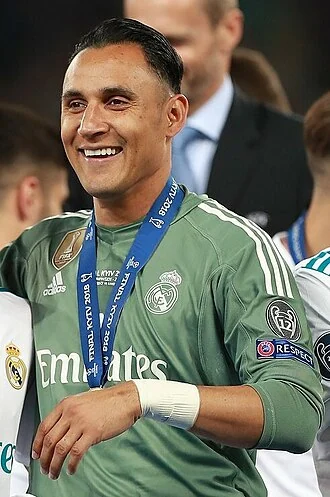 Archivo: Keylor Navas en 2018. Retrato recortado; no corresponde al trámite legislativo actual.