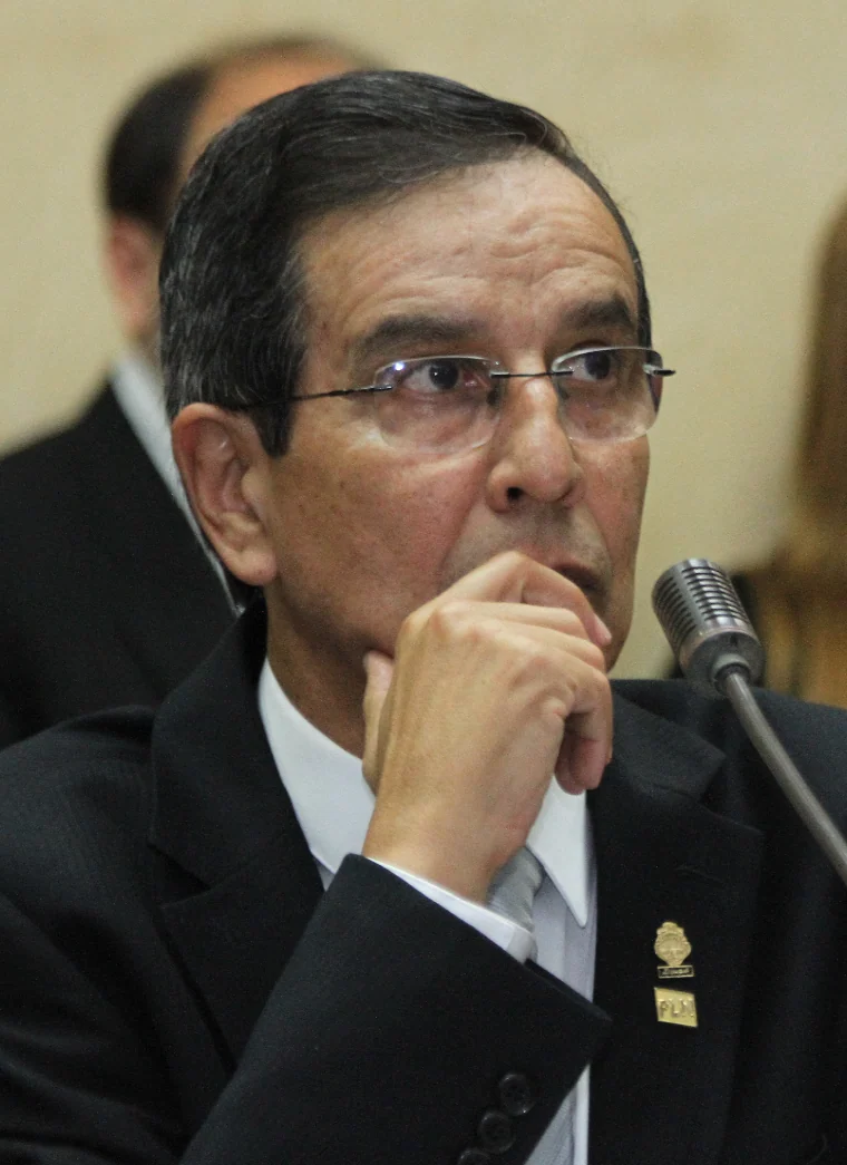 Archivo: Rolando González Ulloa, entonces diputado costarricense, en una imagen de 2014.