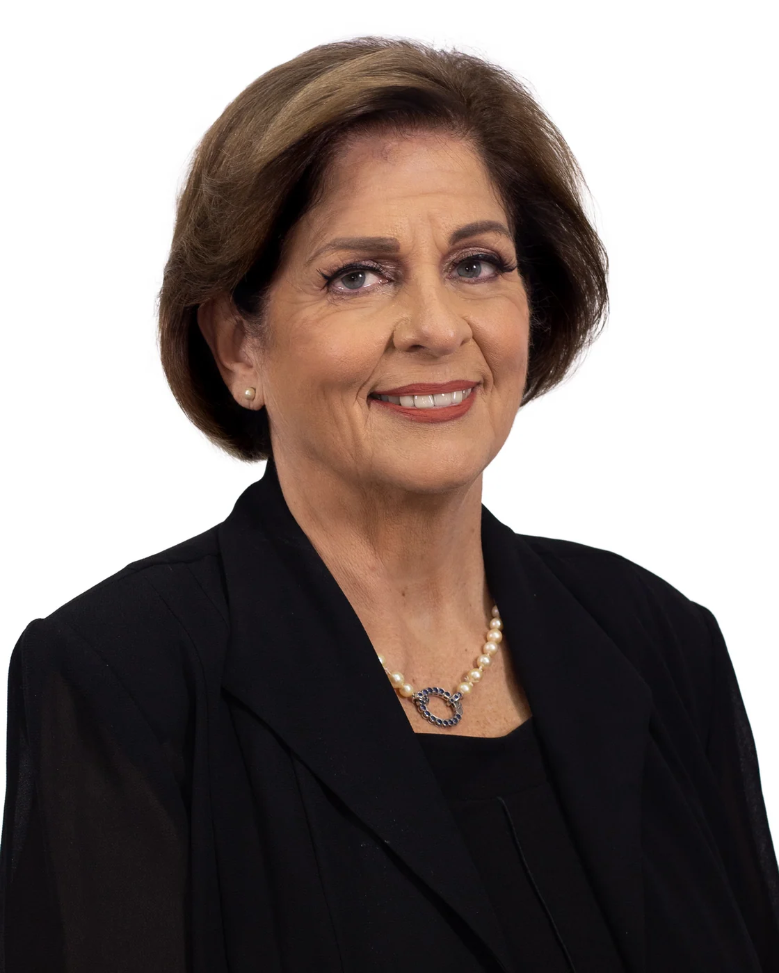 Archivo: retrato oficial de Pilar Cisneros Gallo para el período legislativo 2022–2026, abril de 2022.