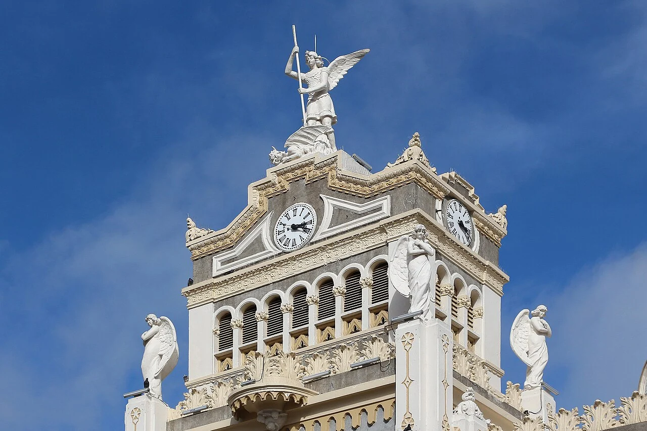Imagen de contexto: detalle de la basílica de Nuestra Señora de los Ángeles, Cartago, 3 de febrero de 2023. No corresponde a los actos actuales.