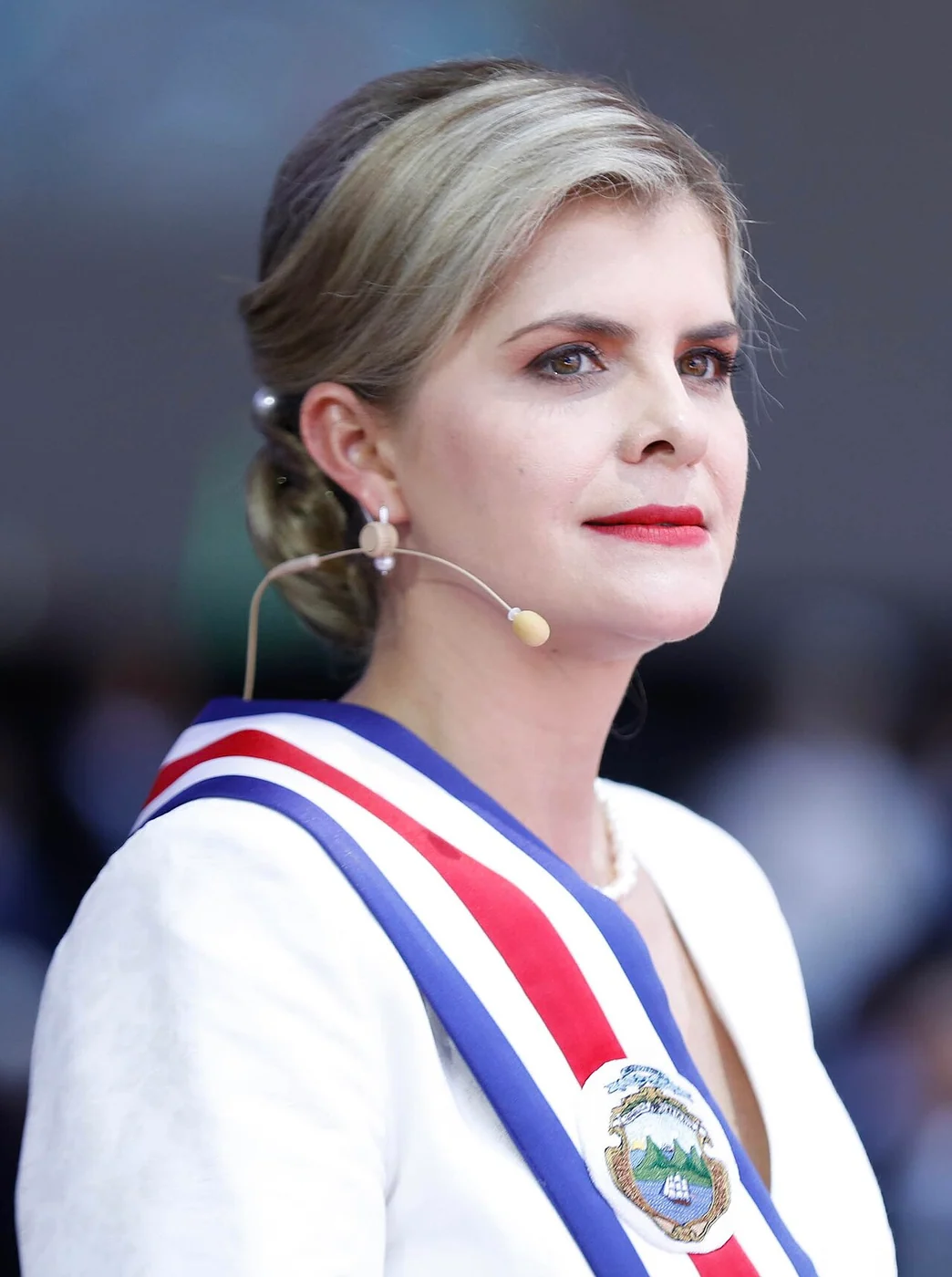 Archivo: Laura Fernández en el traspaso de mando del 8 de mayo de 2026. No corresponde al Consejo de Gobierno en Nicoya.