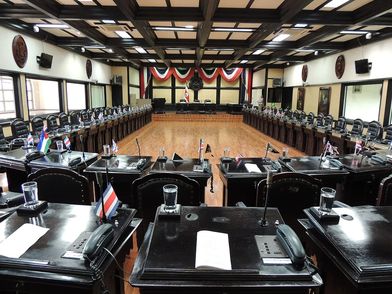 Imagen de contexto: antiguo plenario de la Asamblea Legislativa, 20 de enero de 2015. No corresponde a la votación de febrero de 2026.