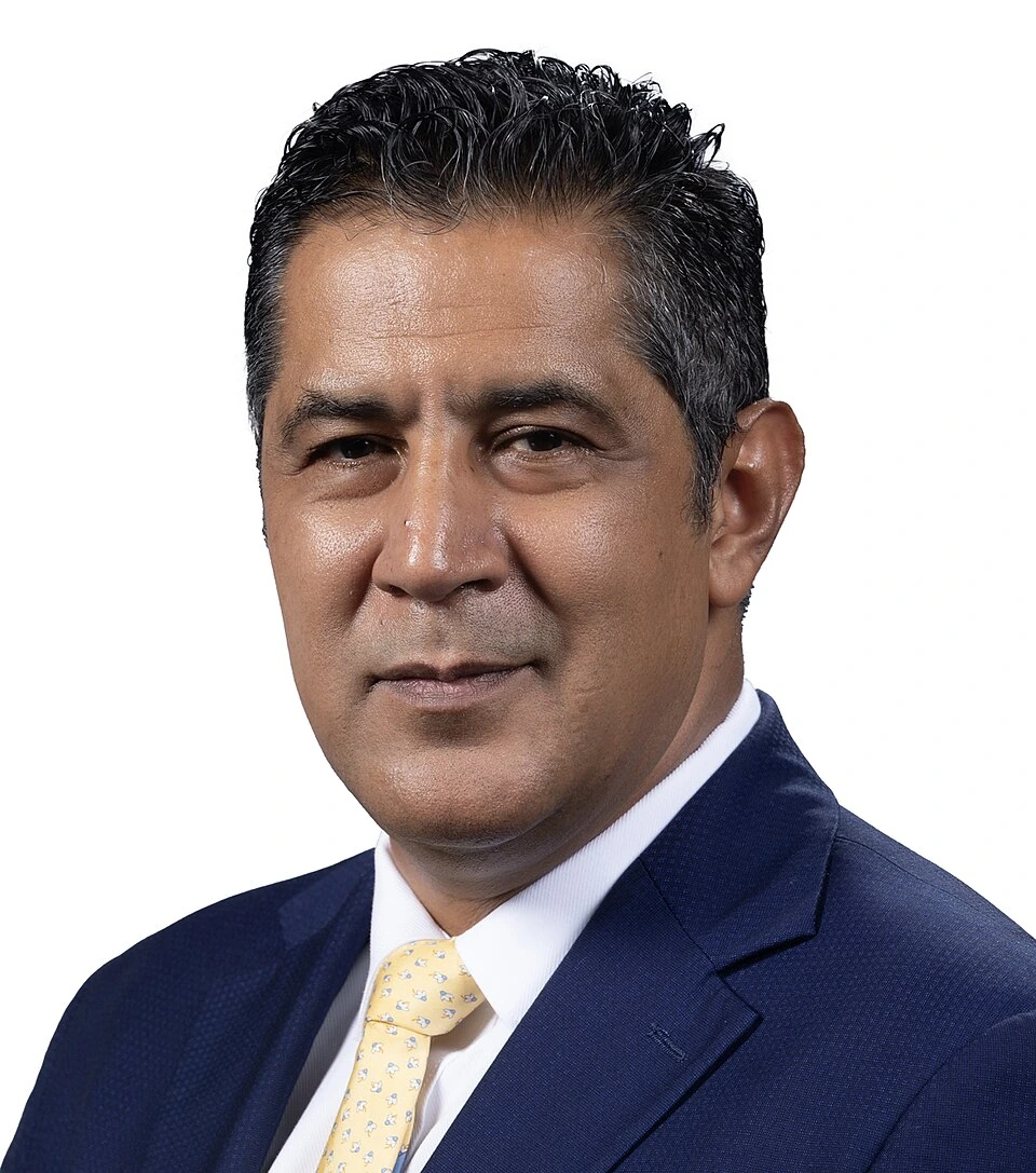 Archivo: retrato oficial de Nogui Acosta, 13 de abril de 2026. Preside la Comisión de Hacendarios; no es una fotografía de su elección del 21 de mayo.